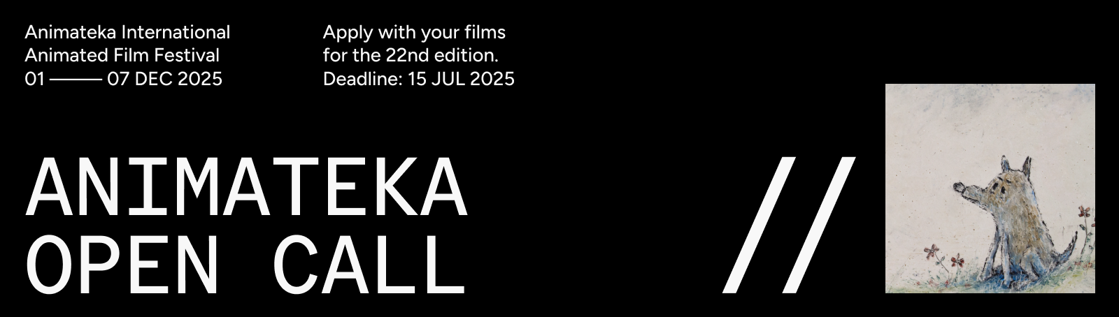 Film submission form Animateka 2025