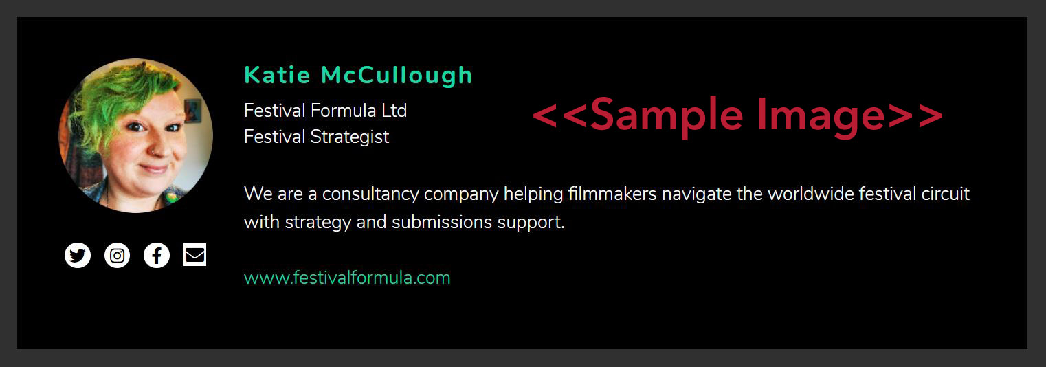 Business Card sample